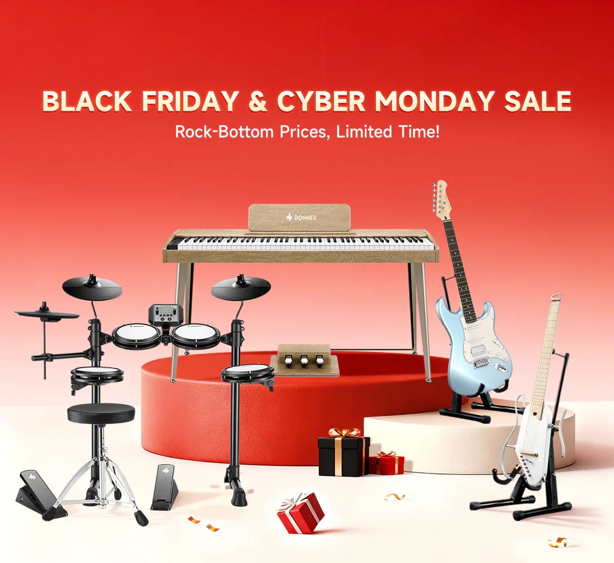 Black Friday Early Bird How to Save Up to one thousand on Donner Instruments