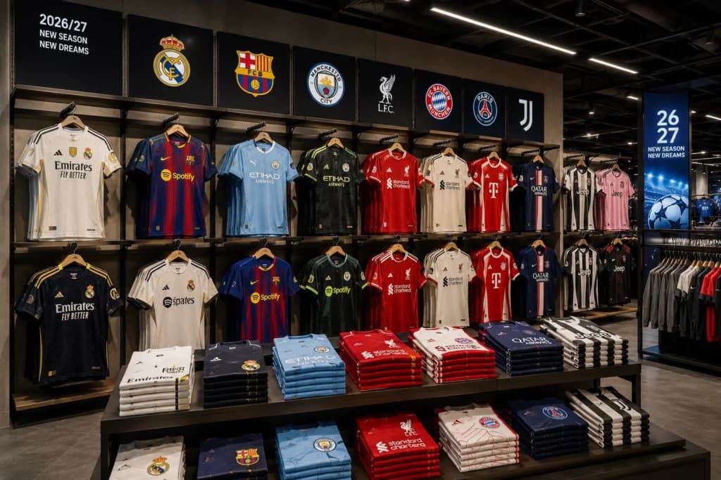 Best New Football Jerseys Released for the 2026/27 Season